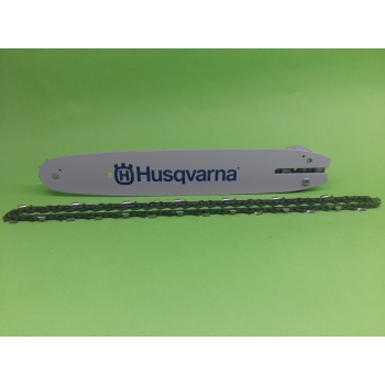 Łańcuch i prowadnica Husqvarna 10"" ,1/4"" , 1,3 mm do podkrzesywarki Husqvarna 115iPT4, 530 iP4, 530iPT5, 525PT5S, 327PT5S.